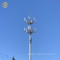 High Quality Galvanized Gps Antennas Steel Tapered Monopoles